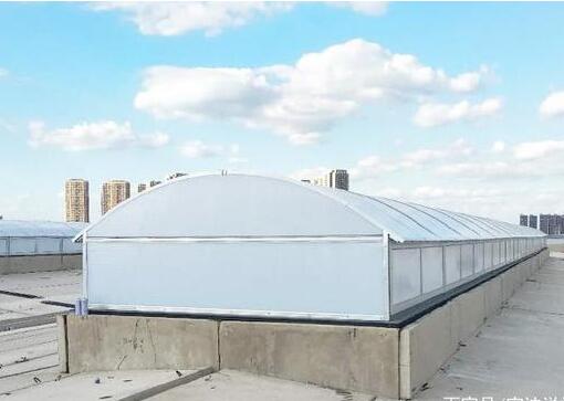  圓拱型電動天窗產品